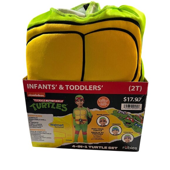 Teenage Mutant Ninja Turtles 4-In-1 Costume Set 2T - Picture 4 of 6